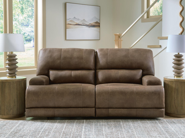 Ashley Time-Piece Earth Power Reclining Sofa