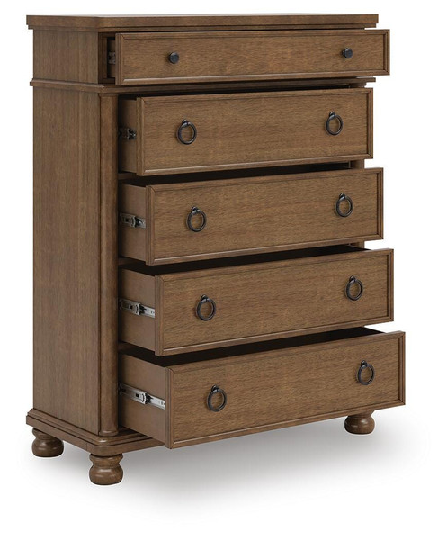 Ashley Chadworth Brown Chest of Drawers