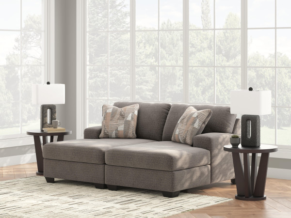 Ashley Newellen Greystone 2-Piece Super Chaise