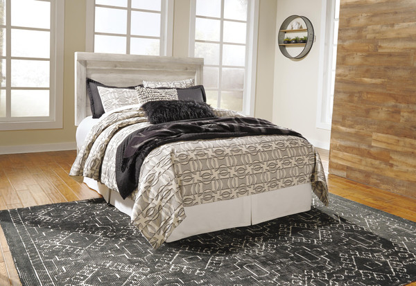 Ashley Bellaby Whitewash Queen Panel Headboard