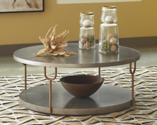 Ashley Ranoka Platinum Coffee Table