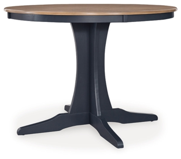 Ashley Landocken Brown Blue Dining Table