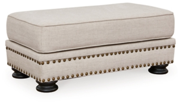 Benchcraft Merrimore Linen Ottoman