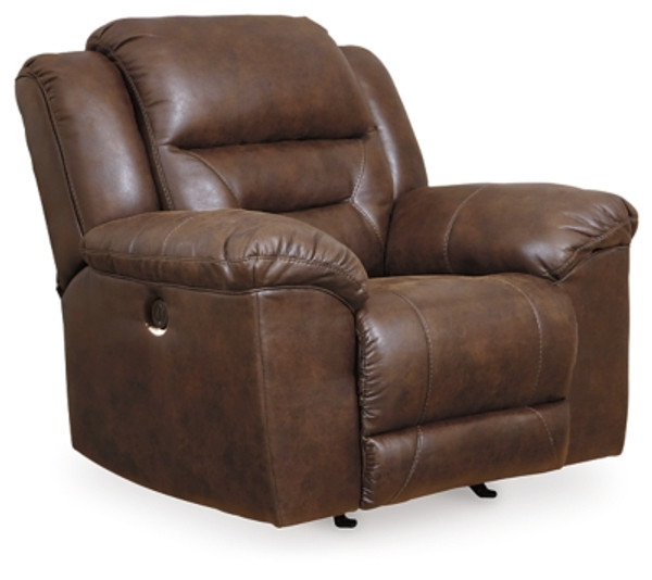 Ashley Stoneland Chocolate Power Recliner