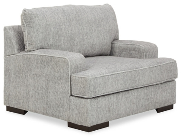 Benchcraft Mercado Pewter Oversized Chair