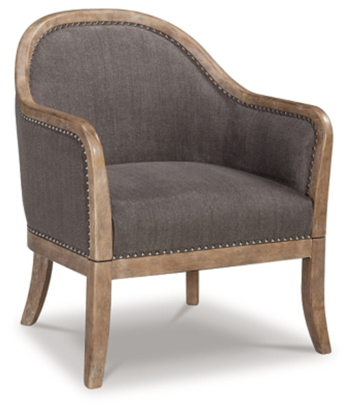 Ashley Engineer Brown Accent Chair