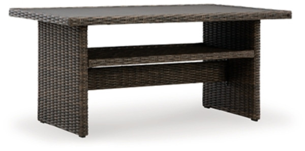 Ashley Brook Ranch Brown Outdoor Multi-use Table