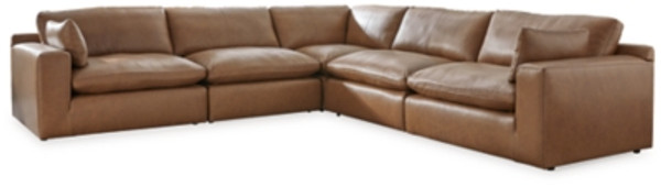 Ashley Emilia Caramel 5-Piece Sectional Ashley Emilia Caramel 5-Piece Sectional