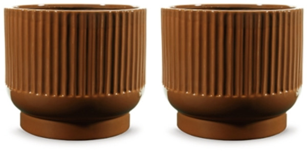 Ashley Avalyah Burnt Umber Vase (Set of 2) A2900022