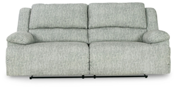 Ashley McClelland Gray Reclining Sofa