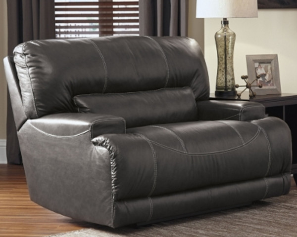 Ashley McCaskill Gray Oversized Power Recliner