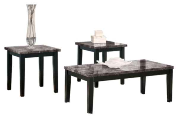 Ashley Maysville Black Table (Set of 3)