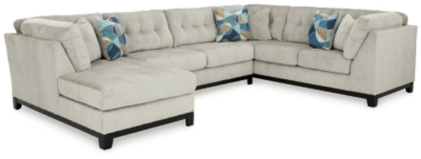 Benchcraft Maxon Place Stone 3-Piece Sectional with Chaise 33004/17/34/38