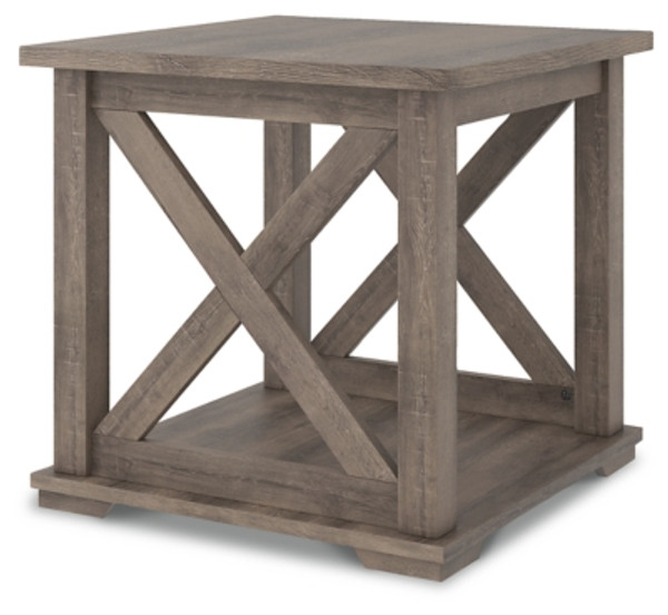 Ashley Arlenbry Gray End Table