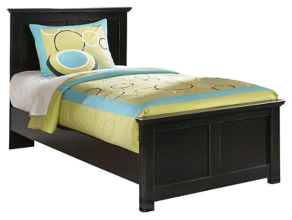 Ashley Maribel Black Twin Panel Bed