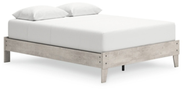 Ashley Shawburn Whitewash Queen Platform Bed