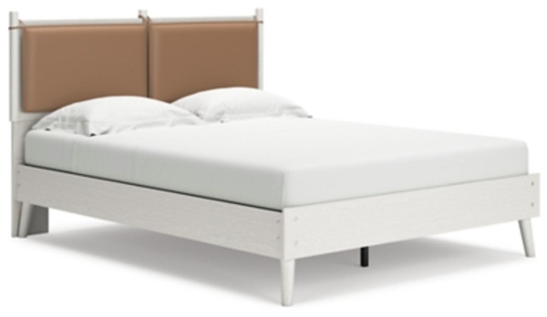 Ashley Aprilyn White Queen Panel Bed