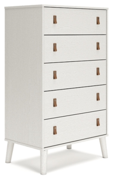 Ashley Aprilyn White Chest of Drawers