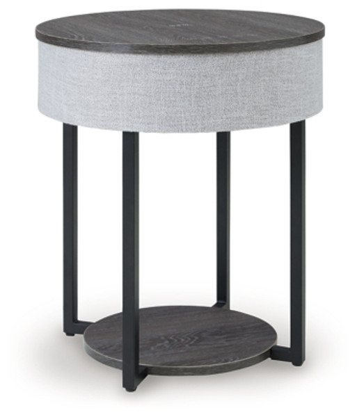 Ashley Sethlen Gray Black Accent Table