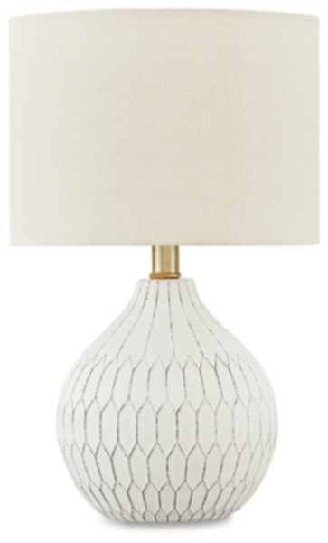 Ashley Wardmont White Table Lamp