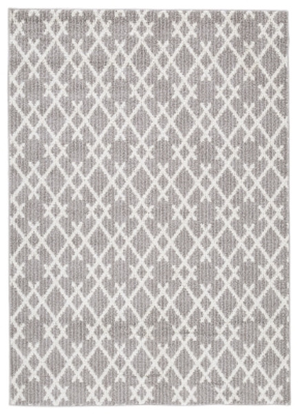 Ashley Wadehall Gray Ivory 5' x 7' Rug