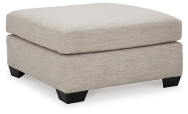 Ashley Mahoney Chocolate Oversized Accent Ottoman