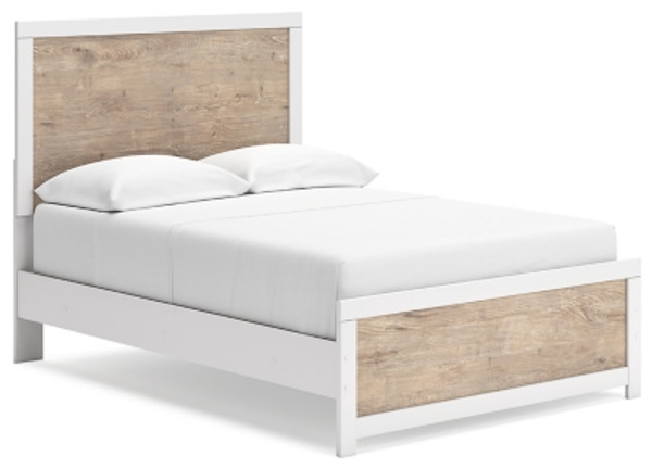 Ashley Charbitt Two-tone Full Panel Bed