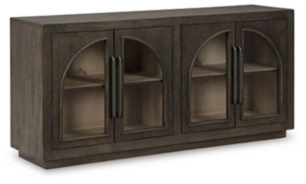 Ashley Dreley Grayish Brown Accent Cabinet