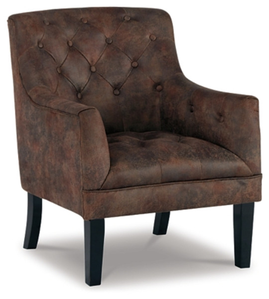 Ashley Drakelle Mahogany Accent Chair