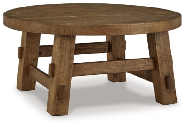 Ashley Mackifeld Warm Brown Coffee Table