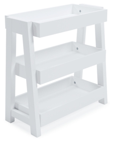 Ashley Blariden White Shelf Accent Table