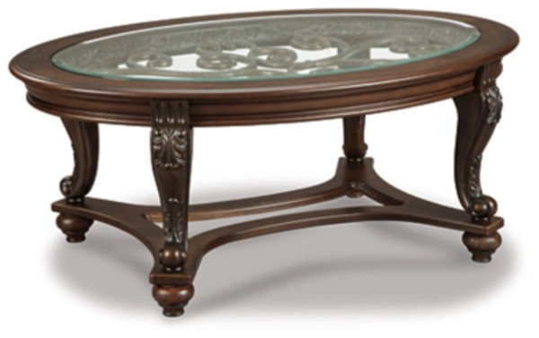 Ashley Norcastle Dark Brown Coffee Table