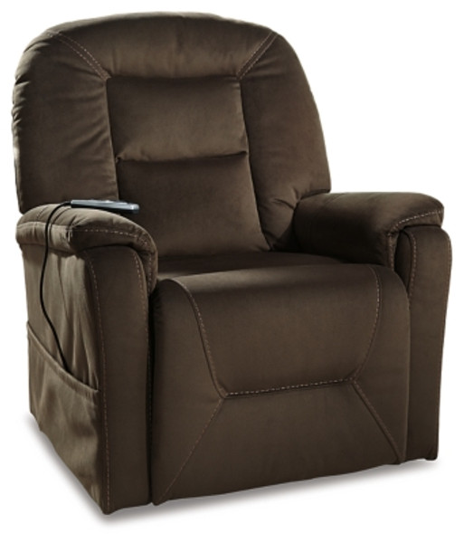 Ashley Samir Coffee Power Lift Recliner