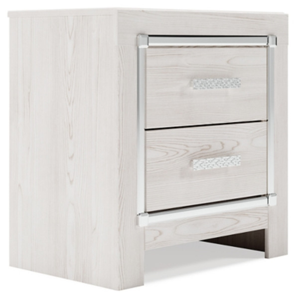 Ashley Altyra White Nightstand