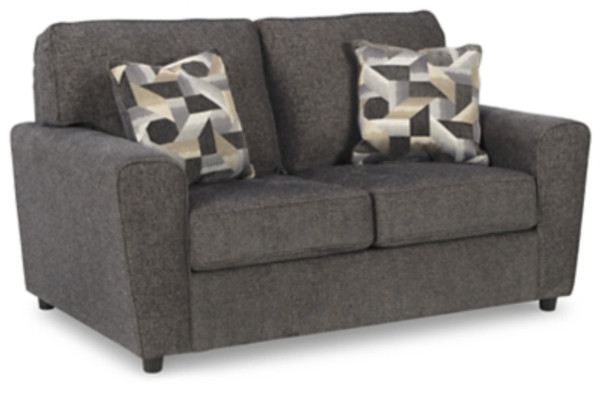 Ashley Cascilla Pewter Loveseat