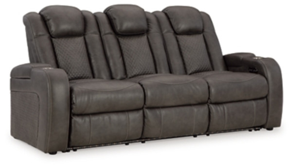 Ashley Fyne-Dyme Sapphire Power Reclining Sofa