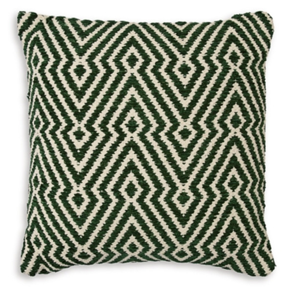 Ashley Digover Green Ivory Pillow (Set of 4)