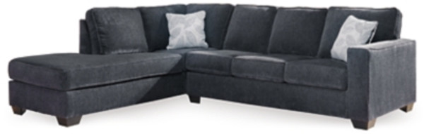 Ashley Altari Alloy 2-Piece Sectional with Chaise  Left Arm