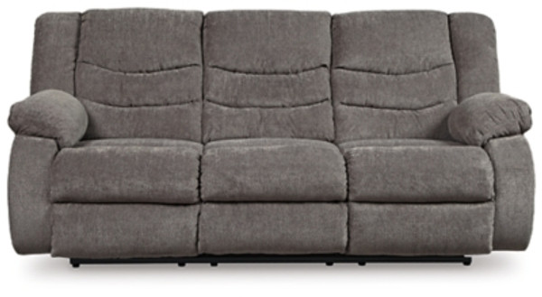 Ashley Tulen Gray Reclining Sofa