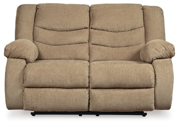 Ashley Tulen Chocolate Reclining Loveseat