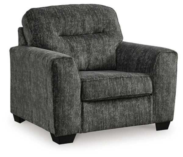 Ashley Lonoke Gunmetal Oversized Chair
