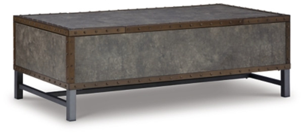 Ashley Derrylin Brown Lift-Top Coffee Table