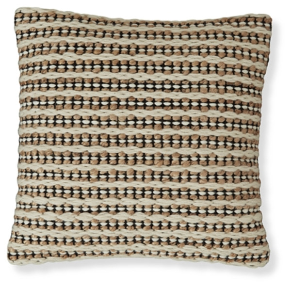 Ashley Nealington Brown Black White Pillow