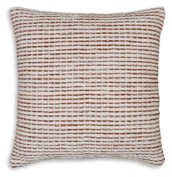 Ashley Nashlin White Rust Pillow