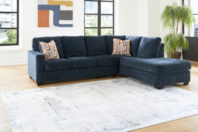 Ashley Aviemore Ink 2-Piece Sectional with Chaise 24303/17/66 on