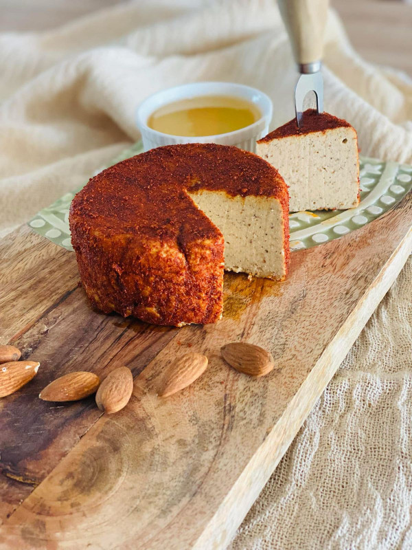 Student made Vegan Cheese from our academy