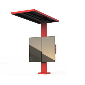 Drive-Thru | Double Samsung 55" Menu Board Enclosure Pedestal, and Canopy Included