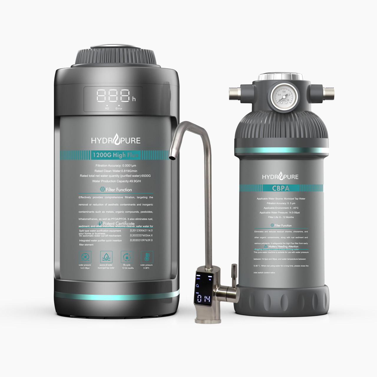 Hydropure TritonX12 Reverse Osmosis