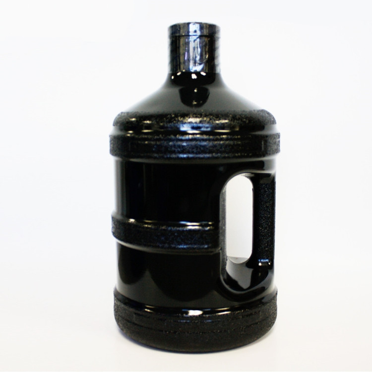 1 GALLON ROUND BOTTLE - BLACK