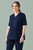 CST141LS_Tokyo Womens V-Neck Scrub Top